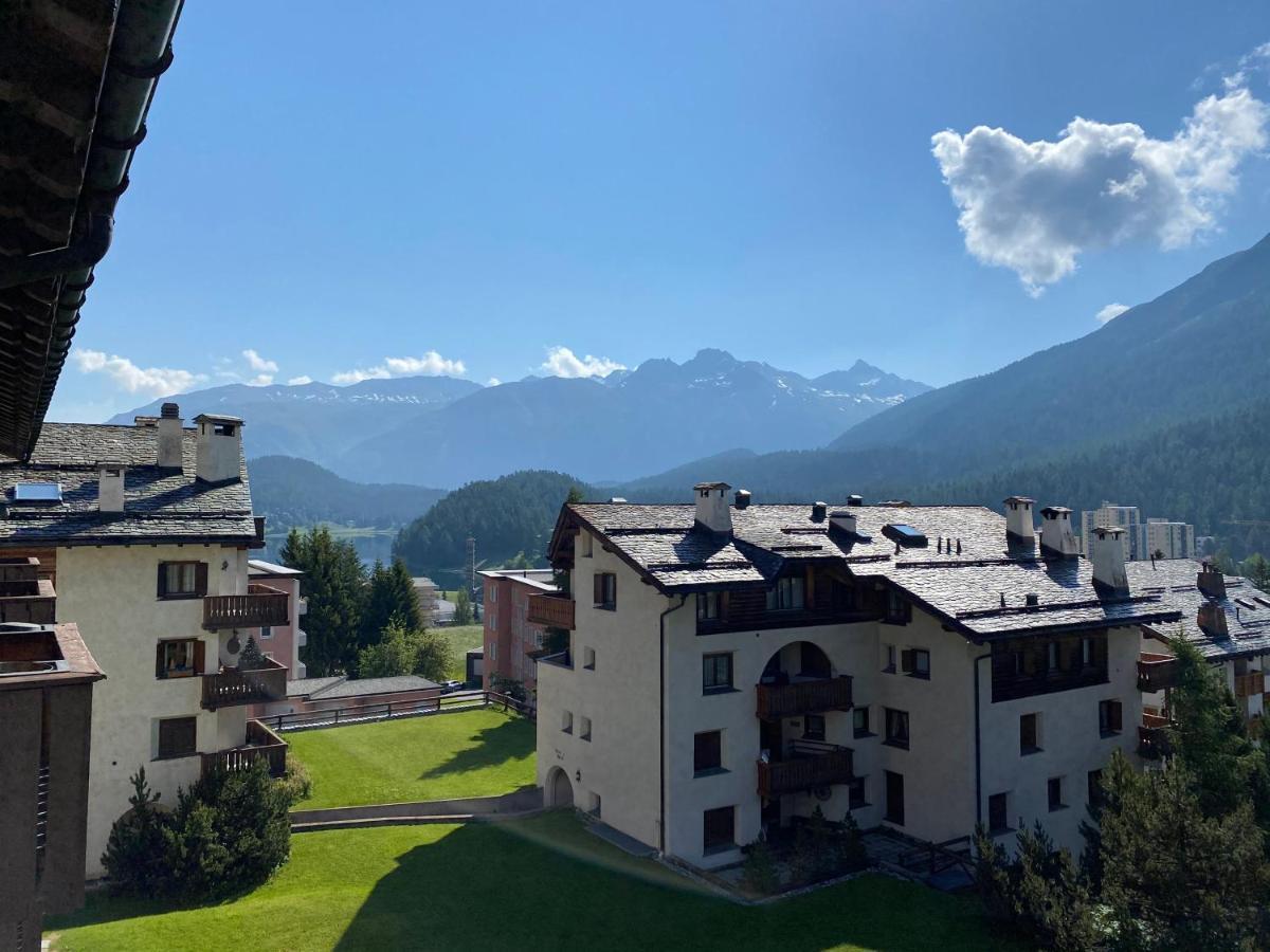 Bilocale Nuovo St. Moritz Chesa Arlas Exterior foto
