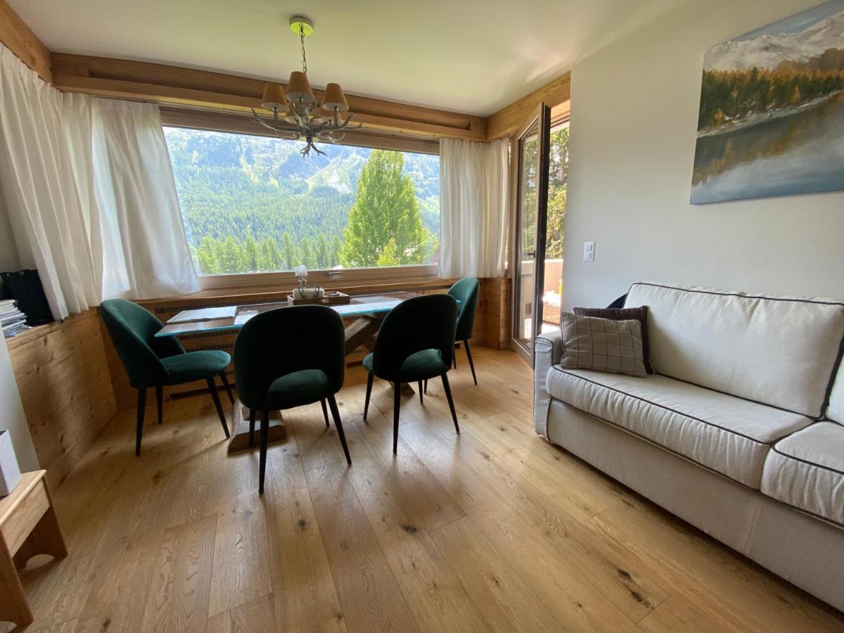 Bilocale Nuovo St. Moritz Chesa Arlas Exterior foto