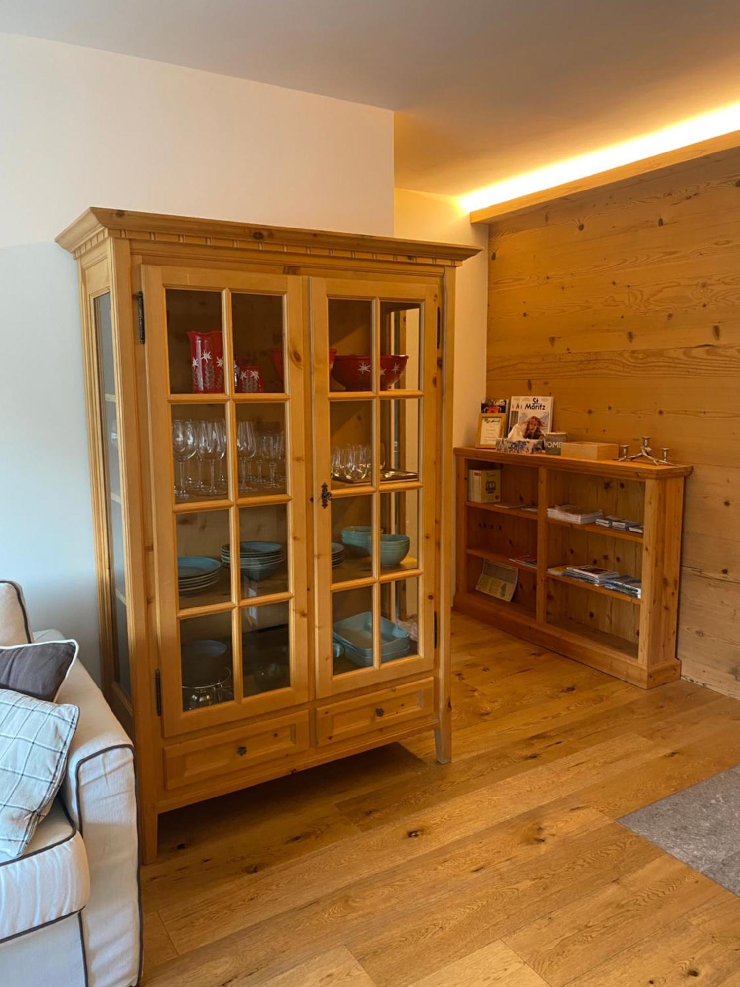 Bilocale Nuovo St. Moritz Chesa Arlas Exterior foto